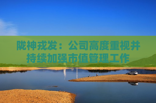 陇神戎发：公司高度重视并持续加强市值管理工作