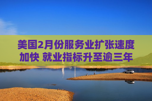 美国2月份服务业扩张速度加快 就业指标升至逾三年更高