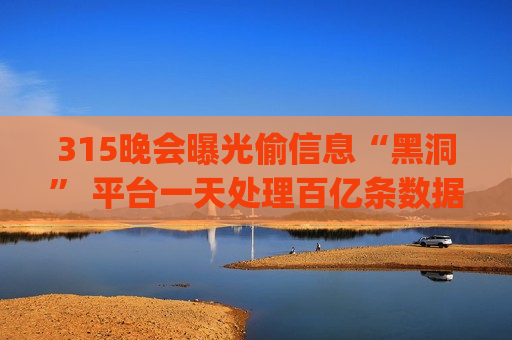 315晚会曝光偷信息“黑洞” 平台一天处理百亿条数据 | 3·15特别报道