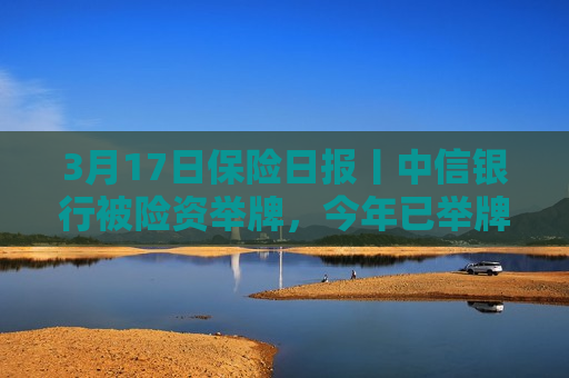 3月17日保险日报丨中信银行被险资举牌，今年已举牌10家上市公司，险资加快入市！