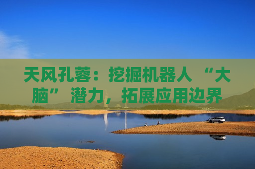 天风孔蓉：挖掘机器人 “大脑” 潜力，拓展应用边界