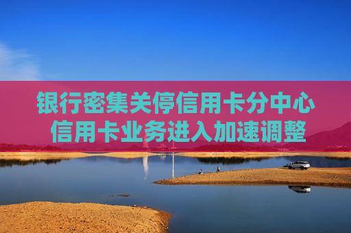 银行密集关停信用卡分中心 信用卡业务进入加速调整期