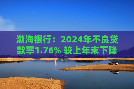 渤海银行：2024年不良贷款率1.76% 较上年末下降0.02个百分点