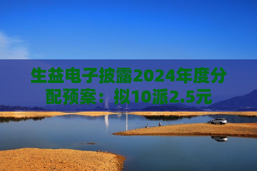 生益电子披露2024年度分配预案：拟10派2.5元