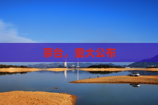 茅台，重大公布