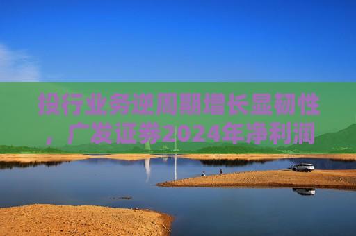 投行业务逆周期增长显韧性，广发证券2024年净利润突破96亿