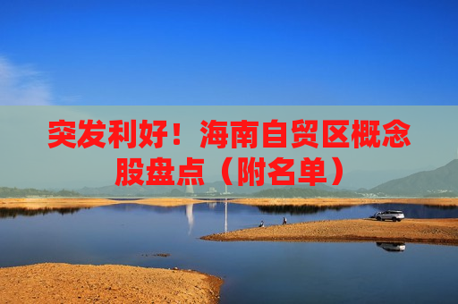 突发利好！海南自贸区概念股盘点（附名单）