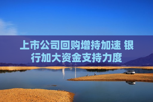 上市公司回购增持加速 银行加大资金支持力度