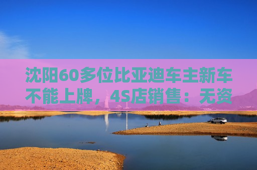 沈阳60多位比亚迪车主新车不能上牌，4S店销售：无资金赎回车辆合格证