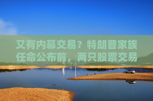 又有内幕交易？特朗普家族任命公布前，两只股票交易量飙升