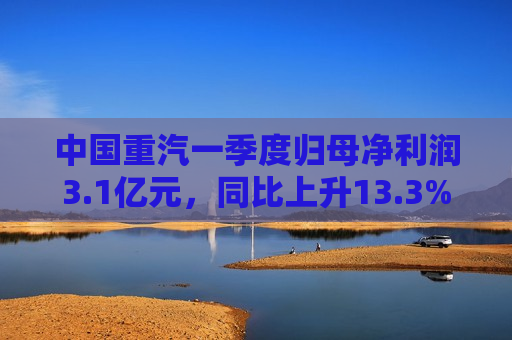 中国重汽一季度归母净利润3.1亿元，同比上升13.3%