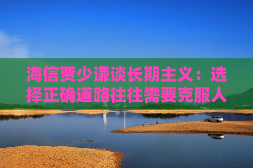 海信贾少谦谈长期主义：选择正确道路往往需要克服人性弱点，承受短期阵痛