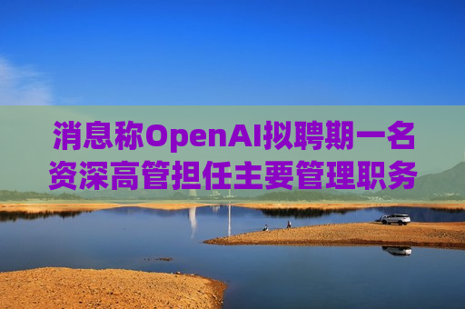 消息称OpenAI拟聘期一名资深高管担任主要管理职务