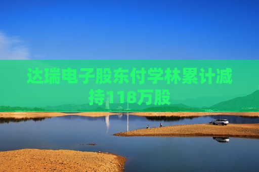 达瑞电子股东付学林累计减持118万股