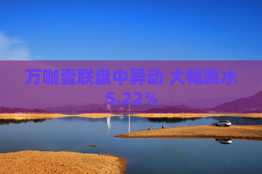 万咖壹联盘中异动 大幅跳水5.22%  第1张
