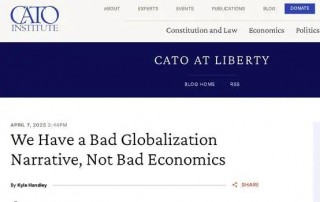 美经济学者：一些美国人把全球化“危害”“甩锅”给中国，根子在于美国自己对全球化认识出现偏差