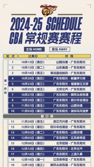 cba季后赛赛程(cba季后赛赛程排名)