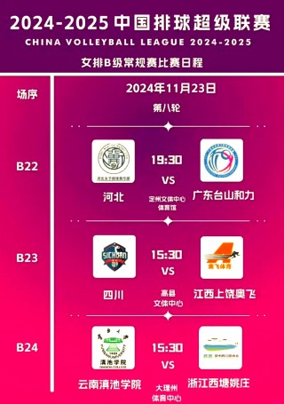 中国女排联赛今天赛程(女排今晚中央5+直播视频)