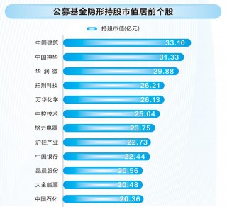 首批公募基金最新重仓股名单出炉！(首批公募基金最新重仓股名单出炉时间)