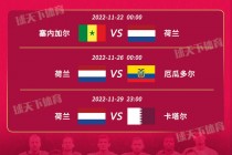 2022世界杯比赛时间表(2022世界杯比赛时间表图片)