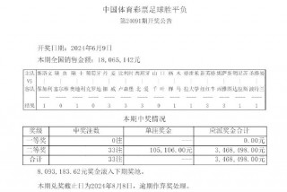足彩开奖结果(25009期足彩开奖结果)