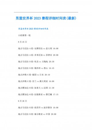 篮球世界杯排名(篮球世界杯排名前十)