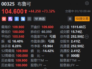 拼搭角色类玩具商布鲁可上市首日大涨逾80%