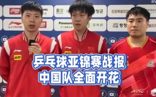 乒乓球最新战报(乒乓球最新战报消息今天)