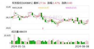 宏发股份：上半年净利润同比增长15.33%
