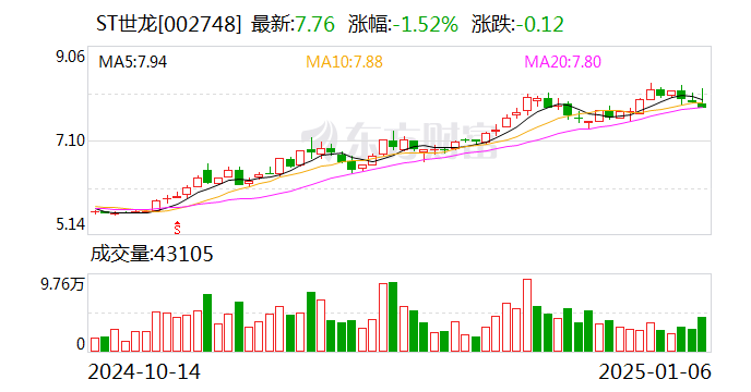 ST世龙：聘任潘妙华为财务总监  第1张