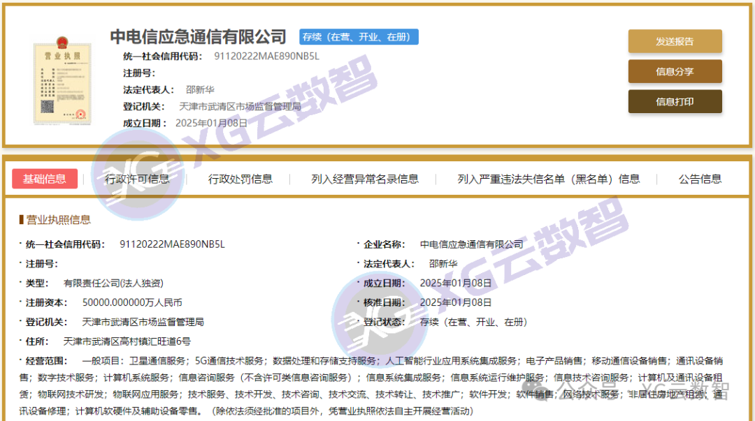 5亿元！中国电信成立新公司  第1张