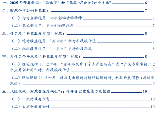 华创证券张瑜：今年或是“科技股友好型”财政  第1张
