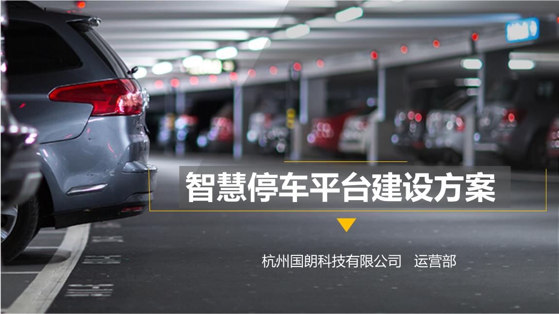 智能停车价格多少(智能停车价格多少钱)  第1张