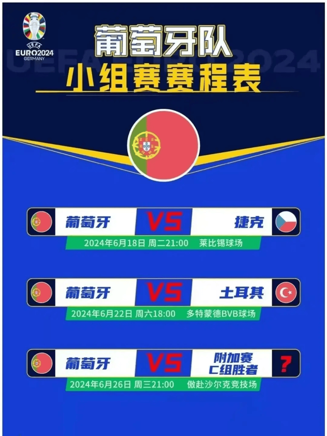 今年欧洲杯时间(今年欧洲杯时间表)  第2张