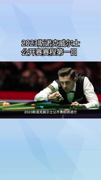 2023斯诺克威尔士公开赛(2023斯诺克威尔士公开赛赛程)  第1张