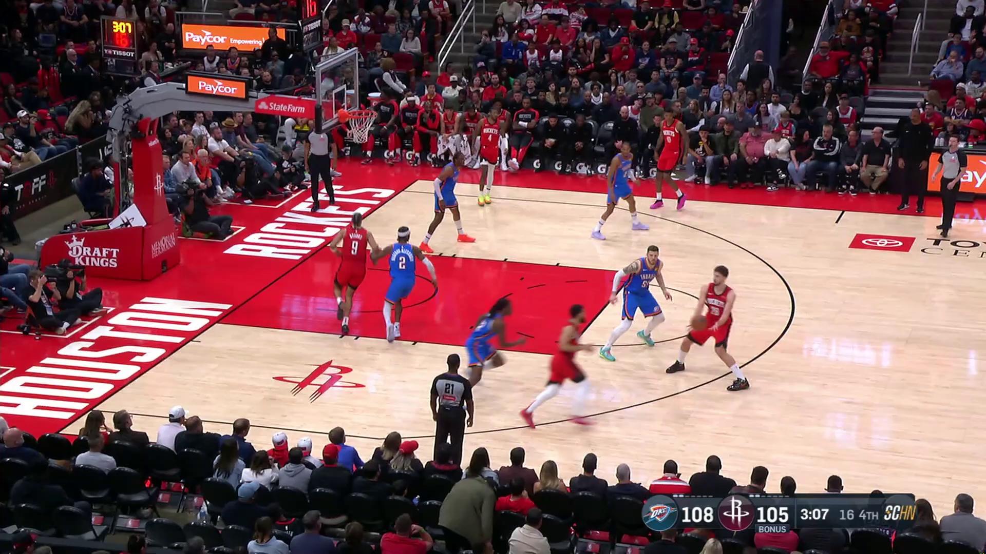 nba季后赛火箭vs雷霆(2021nba火箭vs雷霆)  第2张
