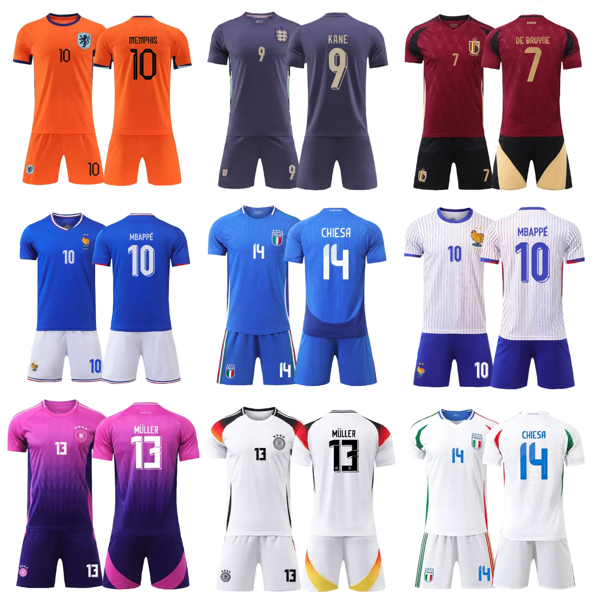 欧洲杯足球队服(2020年欧洲杯各国队服)  第2张